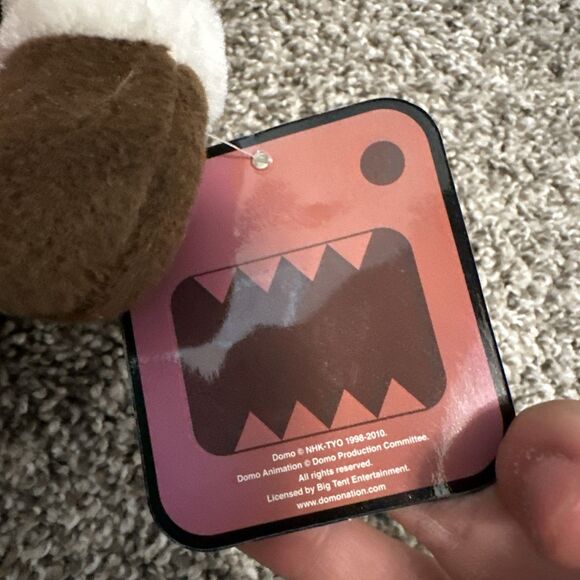 Domo Santa Plush 10” Big Tent Entertainment New With Tags RARE - Picture 2 of 7